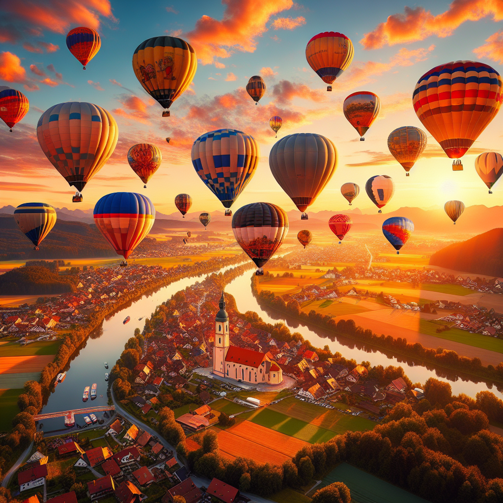 Ballonfahrt Summervibration Landsberg am Lech Bayern ✓